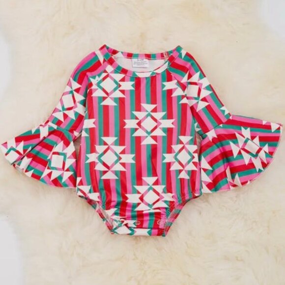 Tribal Printed Onesie - Picture 1 of 1